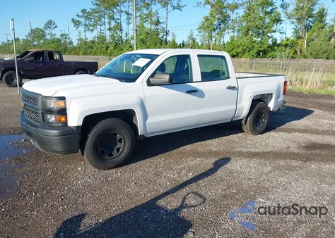 2014 Chevrolet Silverado 1500 Work Truck 1Wt из США, поврежденный, VIN 3GCPCPEH2EG222491